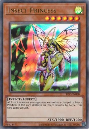 Insect Princess - IOC-EN080 - Ultra Rare Unlimited (25th Reprint)