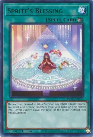 Sprite's Blessing - AMDE-EN057 - Rare 1st Edition