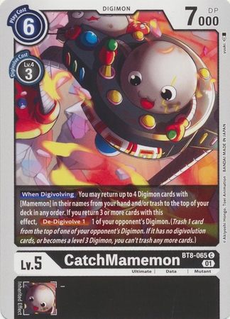 CatchMamemon - BT8-065 C - Common