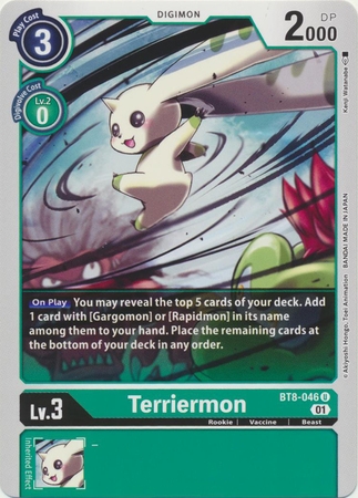 Terriermon - BT8-046 U - Uncommon