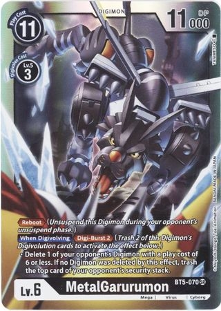 MetalGarurumon - BT5-070 - Super Rare