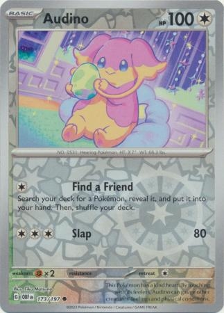 Audino - 173/197 - Common Reverse Holo