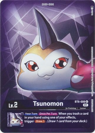 Tsunomon (Box Topper) - BT6-006 - Uncommon
