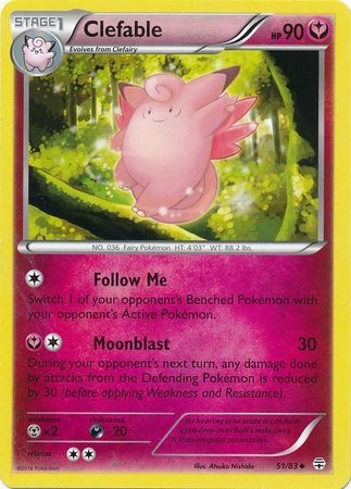 Clefable - 51/83 - Uncommon