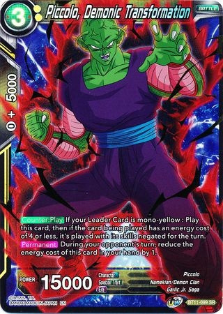 Piccolo, Demonic Transformation - BT11-099 - Super Rare