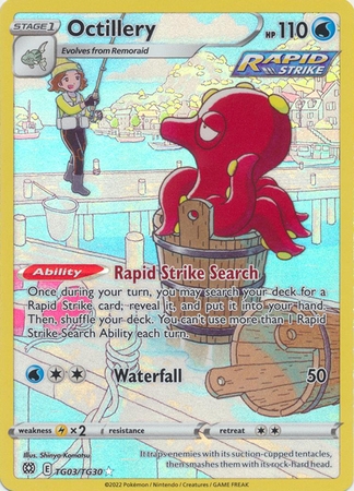 Octillery - TG03/TG30 - Holo Rare