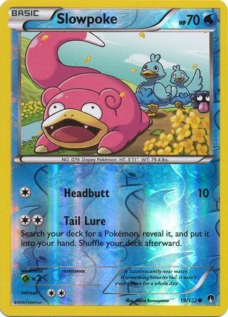 Slowpoke - 19/122 - Common Reverse Holo