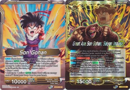 Son Gohan // Great Ape Son Gohan, Saiyan Impulse - BT15-091 - Uncommon Foil