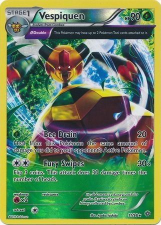 Vespiquen - 11/98 - Rare Reverse Holo