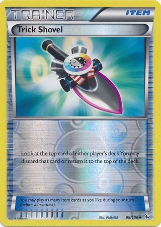 Trick Shovel - 98/106 - Uncommon Reverse Holo