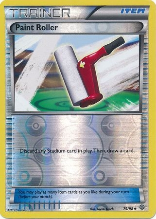 Paint Roller - 79/98 - Uncommon Reverse Holo