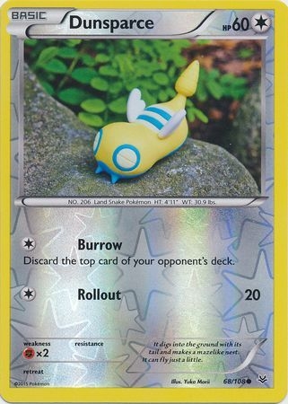 Dunsparce - 68/108 - Common Reverse Holo