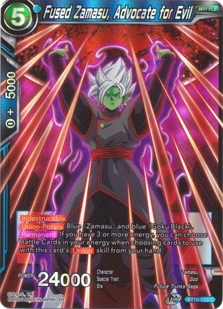 Fused Zamasu, Advocate for Evil - BT10-053 - Common Foil