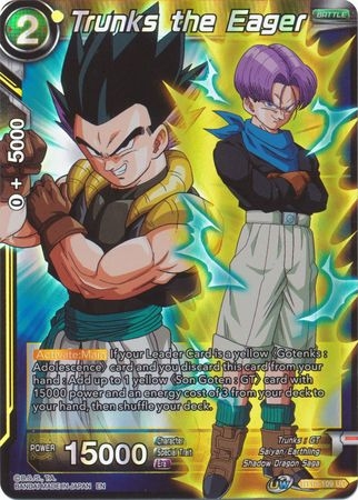 Trunks the Eager - BT10-109 - Uncommon Foil