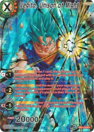 Vegito, Unison of Might - BT10-003 - Special Rare