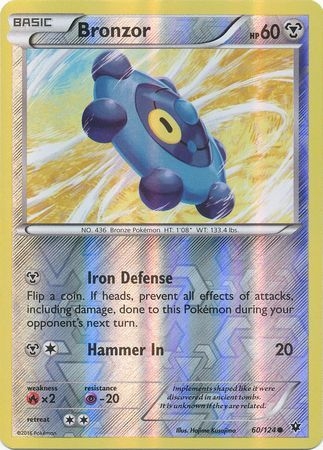 Bronzor - 60/124 - Common Reverse Holo