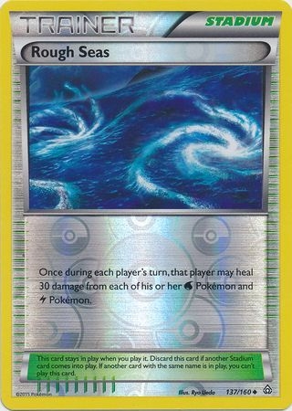 Rough Seas - 137/160 - Uncommon - Reverse Holo