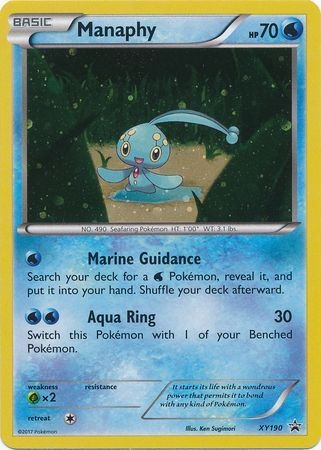 Manaphy - XY190 - Holo Promo