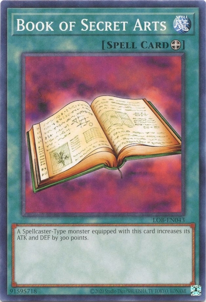 Book of Secret Arts - LOB-EN043 - Common Unlimited (25th Reprint)