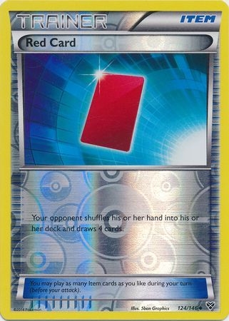 Red Card - 124/146 - Uncommon Reverse Holo