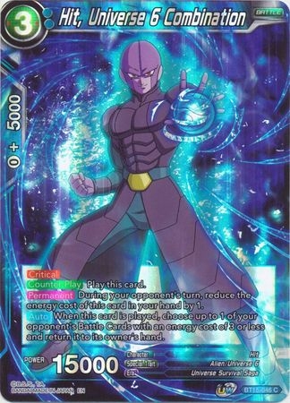 Hit, Universe 6 Combination - BT15-046 - Common Foil