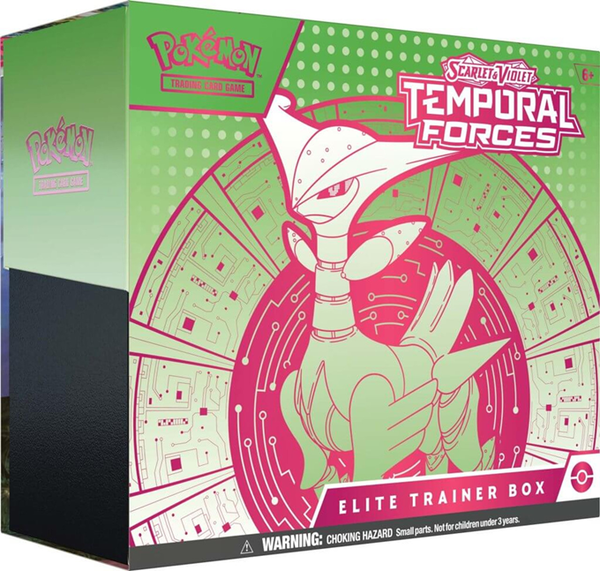 Scarlet & Violet: Temporal Forces Iron Leaves Elite Trainer Box