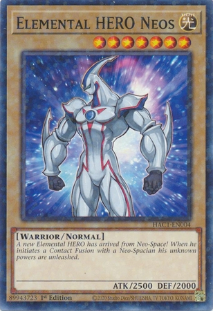 Elemental HERO Neos - HAC1-EN004 - Duel Terminal Common Parallel 1st Edition