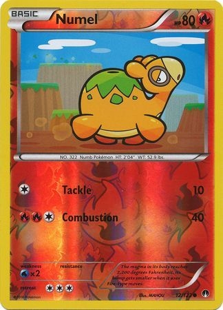 Numel - 12/122 - Common Reverse Holo