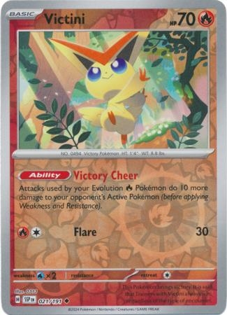 Victini - 021/191 - Uncommon Reverse Holo