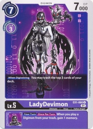 LadyDevimon - EX1-060 - Uncommon