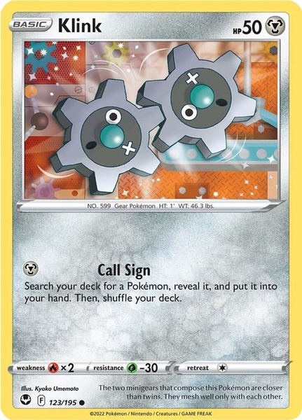 Klink - 123/195 - Common Reverse Holo