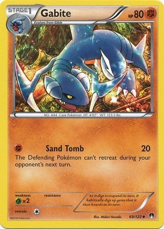Gabite - 69/122 - Uncommon