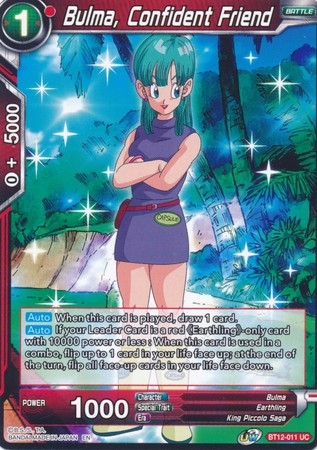 Bulma, Confident Friend - BT12-011 - Uncommon