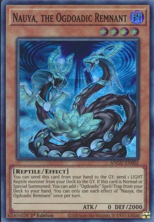 Nauya, the Ogdoadic Remnant - ANGU-EN002 - Super Rare 1st Edition