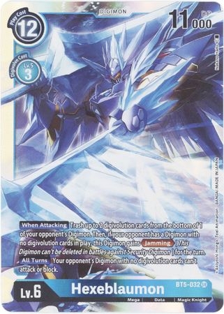 Hexeblaumon - BT5-032 - Super Rare