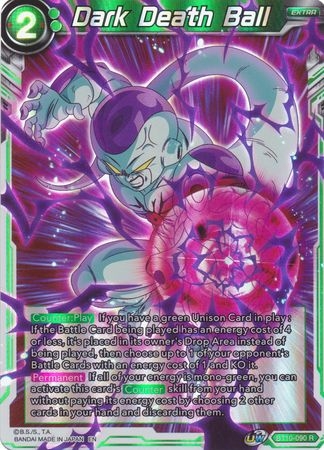 Dark Death Ball - BT10-090 - Rare Foil