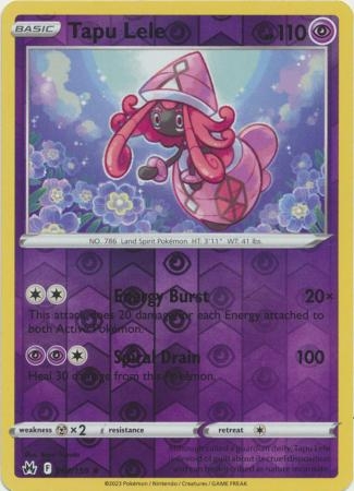 Tapu Lele - 064/159 - Holo Rare Reverse Holo