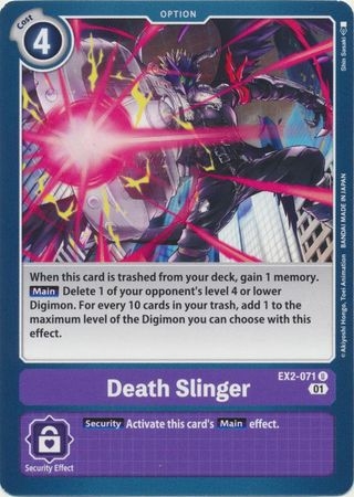 Death Slinger - EX2-071 U - Uncommon