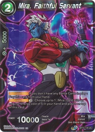 Mira, Faithful Servant - BT10-135 - Uncommon Foil