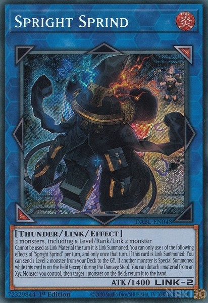 Spright Sprind - DABL-EN048 - Secret Rare 1st Edition