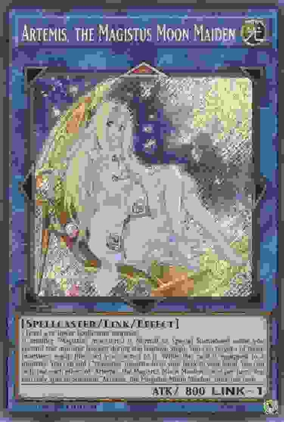 Artemis, the Magistus Moon Maiden - BLCR-EN095 - Secret Rare 1st Edition