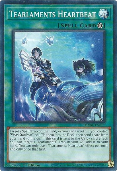 Tearlaments Heartbeat - DABL-EN057 - Common 1st Edition