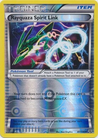 Rayquaza Spirit Link - 87/108 - Uncommon Reverse Holo