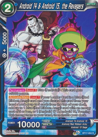 Android 14 & Android 15, the Ravagers - BT17-054 - Rare