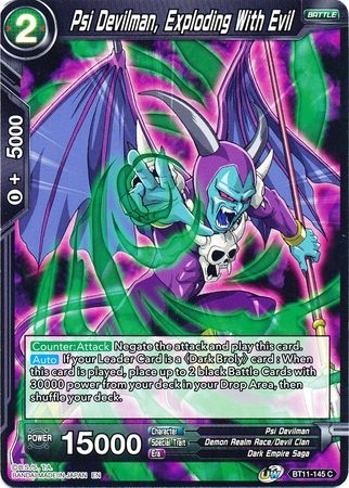 Psi Devilman, Exploding With Evil - BT11-145 - Common