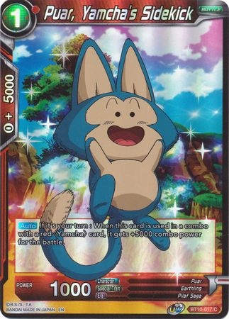 Puar, Yamcha's Sidekick - BT10-017 - Common Foil