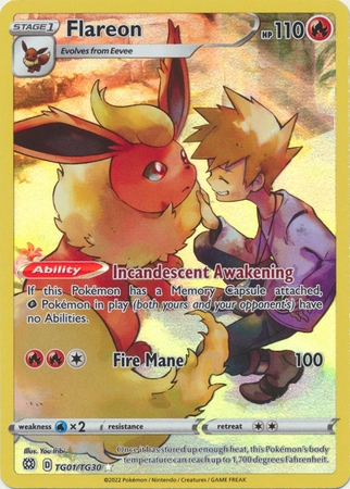 Flareon - TG01/TG30 - Holo Rare