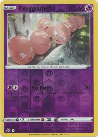 Exeggcute - 057/159 - Common Reverse Holo