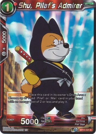 Shu, Pilaf's Admirer - BT10-021 - Common Foil