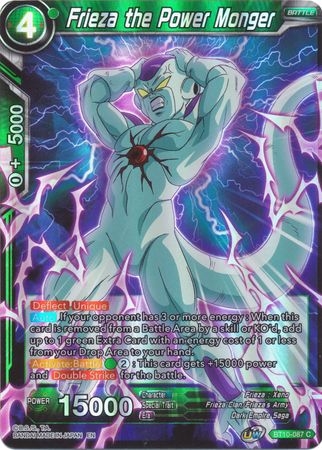 Frieza the Power Monger - BT10-087 - Common Foil